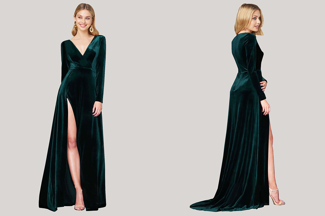 Velvet Bridesmaid Dresses Hobart