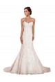Ivory Mermaid Sweetheart Chapel Train Sexy Wedding Dress Hobart