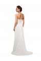 Ivory Sheath Sweetheart Chapel Train Wedding Gowns Hobart
