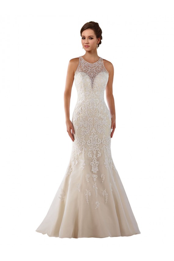 Ivory Mermaid Sweetheart Chapel Train Bridal Gown Hobart