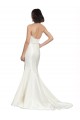 Ivory Trumpet Sweetheart Chapel Train Bridal Dress Hobart