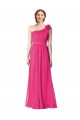 Azalea A-Line One Shoulder Long Bridesmaid Gown Hobart