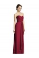 Burgundy A-Line Sweetheart Long Formal Dress / Bridesmaid Dress Hobart