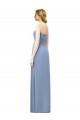 Dusty Blue A-Line Strapless Long Formal Dresses / Bridesmaid Dresses Hobart