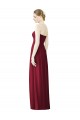 Burgundy A-Line Sweetheart Long Evening Dress / Bridesmaid Dress Hobart