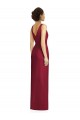 V-Back Frost Sheath V-Neck Long Bridesmaid Dress Hobart