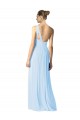 Light Sky Blue A-Line One Shoulder Long Bridesmaid Dress Hobart