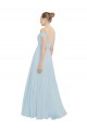 Sea Glass A-Line Off the Shoulder Long Evening Dress / Bridesmaid Dress Hobart