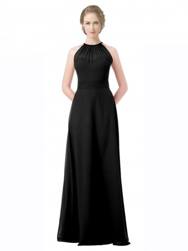 Black A-Line Sweetheart Long Formal Dress / Bridesmaid Dress Hobart