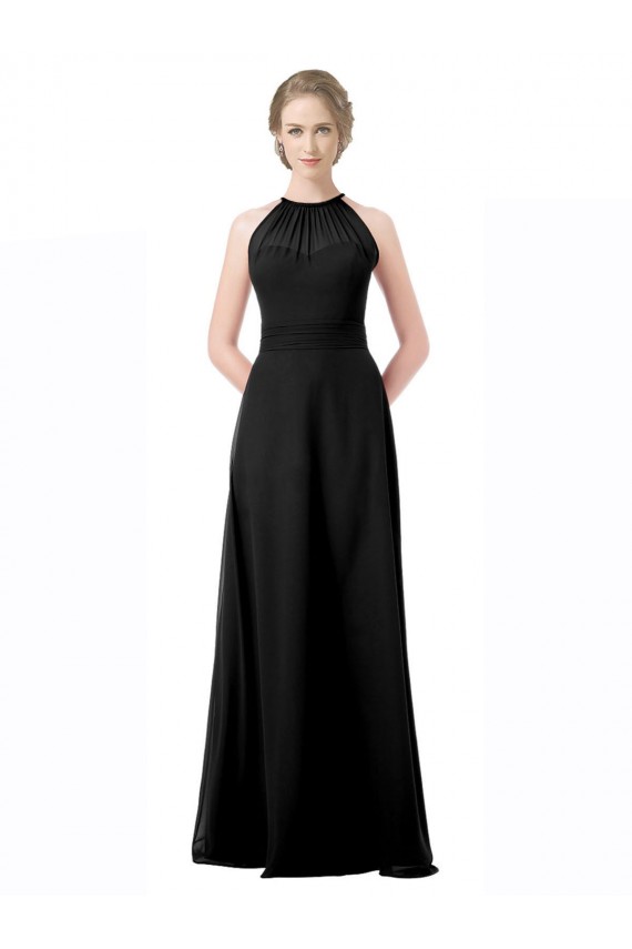 Black A-Line Sweetheart Long Formal Dress / Bridesmaid Dress Hobart