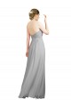 Low Back Silver A-Line Sweetheart Long Bridesmaid Dresses Hobart