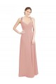 Keyhole Back Bliss Pink A-Line Sweetheart Long Bridesmaid Dress / Evening Dress Hobart