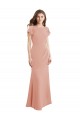 Low Back Bliss Pink Mermaid High Neck Long Prom Dress / Bridesmaid Dress Hobart