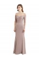 Keyhole Back Mermaid High Neck Long Bridesmaid Dress Hobart