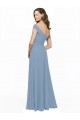 Dusty Blue A-Line Off the Shoulder Long Bridesmaid Dress / Evening Gowns Hobart