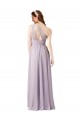 Grape A-Line One Shoulder Long Floor Length Bridesmaid Dress Hobart