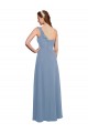 Dusty Blue A-Line Sweetheart Long Formal Dress / Bridesmaid Dress Hobart