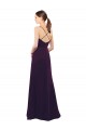 Open Back Grape A-Line Sweetheart Long Formal Dress / Bridesmaid Dress Hobart