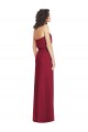 Low Back Lilac A-Line Strapless Long Formal Dress / Bridesmaid Dress Hobart