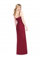 Lilac Mermaid Strapless Long Bridesmaid Dress Hobart