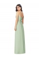 Sage Trumpet Strapless Long Bridesmaid Dress Hobart