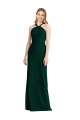 Ever Green Trumpet Halter Neck Long Bridesmaid Dress Hobart