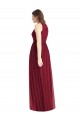 Lilac A-Line Halter Neck Long Bridesmaid Dress Hobart