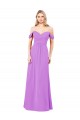 Violet A-Line Sweetheart Long Bridesmaid Dress Hobart