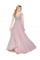 V-Back Primrose A-Line High Neck Long Formal Evening Gown / Prom Dress / Bridesmaid Dress Hobart