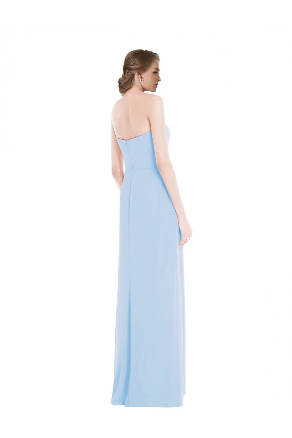 Light Sky Blue A-Line Sweetheart Long Formal Dress / Bridesmaid Dress Hobart