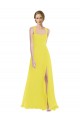 Yellow A-Line Sweetheart Long Semi Formal Evening Dress / Bridesmaid Dress Hobart