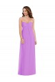 Low Back Violet A-Line Sweetheart Long Semi Formal Evening Dress / Bridesmaid Dress Hobart