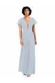 Sea Glass A-Line V-Neck Long Bridesmaid Dress / Formal Dress Hobart