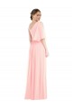 Pink A-Line One Shoulder Long Semi Formal Evening Dress / Bridesmaid Dress Hobart