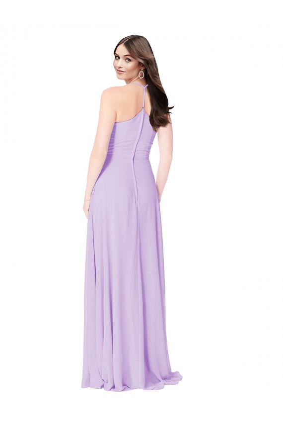 Saffron A-Line V-Neck Long Formal Dress / Bridesmaid Dress Hobart