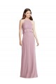 Low Back Primrose A-Line Halter Neck Long Bridesmaid Dress / Evening Dress Hobart