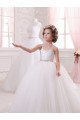 Ivory Ball Gown Sweetheart Chapel Train Flower Girl Dress Hobart