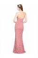Salmon Mermaid Strapless Long Formal Dress / Bridesmaid Dress Hobart