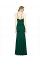 Low Back Dark Green Mermaid High Neck Long Prom Dress / Bridesmaid Dress Hobart