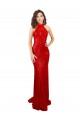 Open Back Red Mermaid High Neck Long Formal Evening Gown / Prom Dress / Bridesmaid Dress Hobart