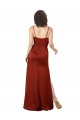Low Back Red A-Line Square Neck Long Formal Evening Gown / Prom Dress / Bridesmaid Dress Hobart