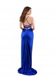 Open Back Royal Blue Sheath Cowl Neck Long Formal Evening Gown / Prom Dress / Bridesmaid Dress Hobart