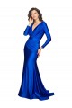 V-Back Royal Blue Mermaid V-Neck Long Formal Evening Gown / Prom Dress / Bridesmaid Dress Hobart