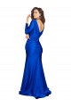 V-Back Royal Blue Mermaid V-Neck Long Formal Evening Gown / Prom Dress / Bridesmaid Dress Hobart