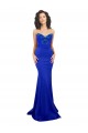 Low Back Royal Blue Mermaid High Neck Long Formal Evening Gown / Prom Dress / Bridesmaid Dress Hobart