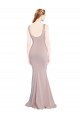 Dusty Pink Mermaid Scoop Neck Long Formal Evening Gown / Prom Dress / Bridesmaid Dress Hobart