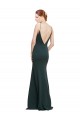 V-Back Pink A-Line V-Neck Long Formal Dress / Bridesmaid Dress Hobart