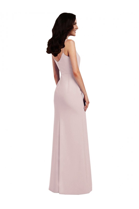 V-Back Trumpet Spaghetti Straps Long Formal Evening Gown / Prom Dress / Bridesmaid Dress Hobart