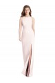 Open Back Pink Trumpet Bateau Neck Long Semi Formal Evening Dress / Prom Dress / Bridesmaid Dress Hobart