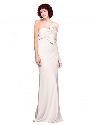 Mermaid Strapless Long Prom Dress / Bridesmaid Dress Hobart